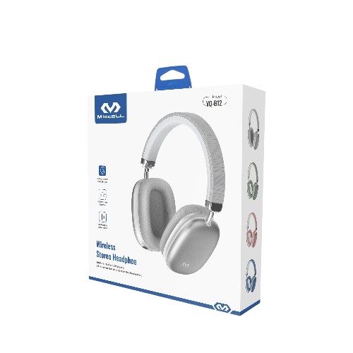 MICCELL WIRELESS HEADPHONES SLIVER