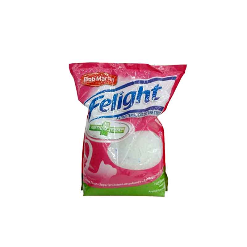 CAT LITTER ANTI-BACTERIAL CRYSTALS PINE 3KG FELIGH
