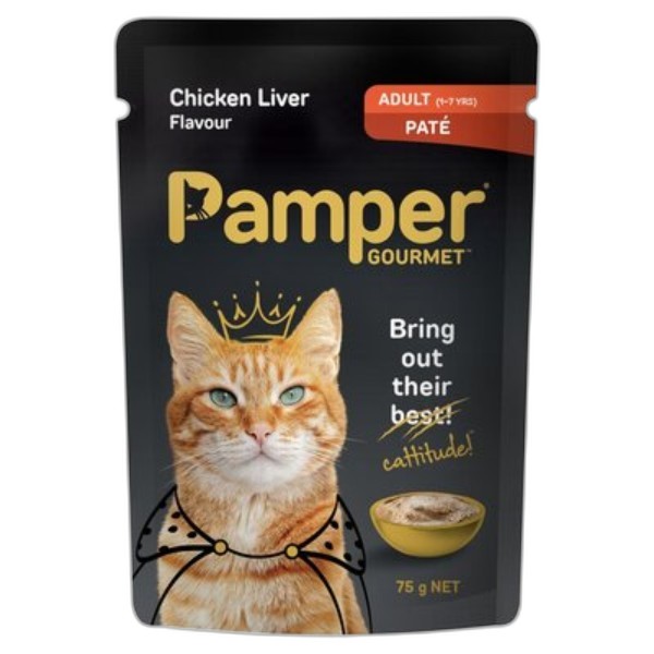 PAMPER PATE CHICKEN LIVER 75G