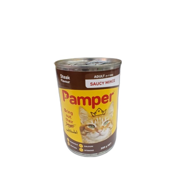 PAMPER MINCE+STEAK 385G