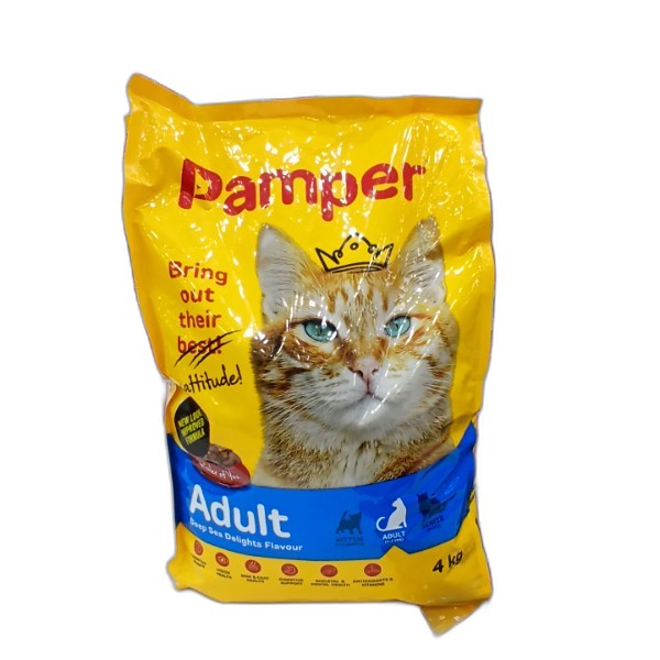 PAMPER DEEP SEA DELIGHTS 4Kgs