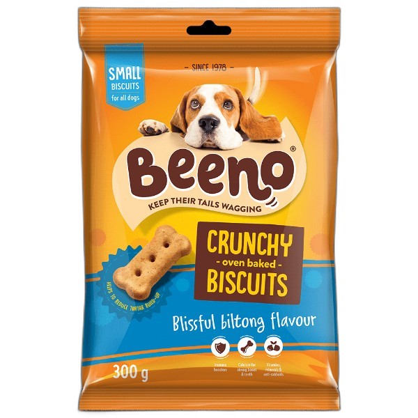 Beeno Small Biscuits BILTONG 300gms