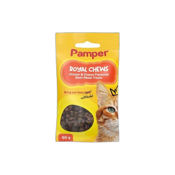 PAMPER ROYAL DENTIES CHICKEN TREATS 50G