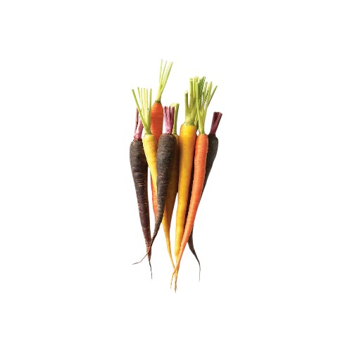 PURPLE MINI CARROTS WITH LEAF
