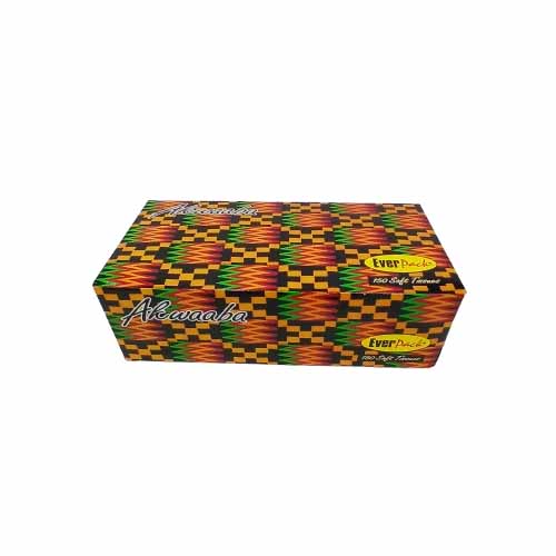 TISSUE 150P 21X21CM AKWABA EVERPACK