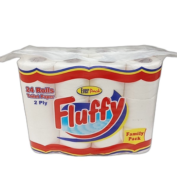 TOILET PAPER 24P FLUFFY EVERPACK