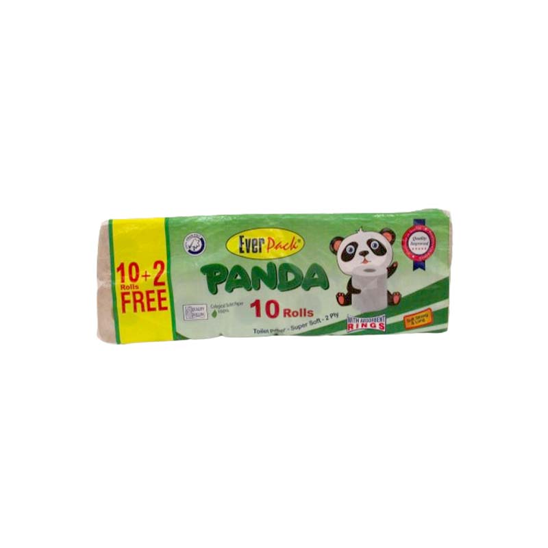 PANDA TOILET ROLL 10+2 FREE