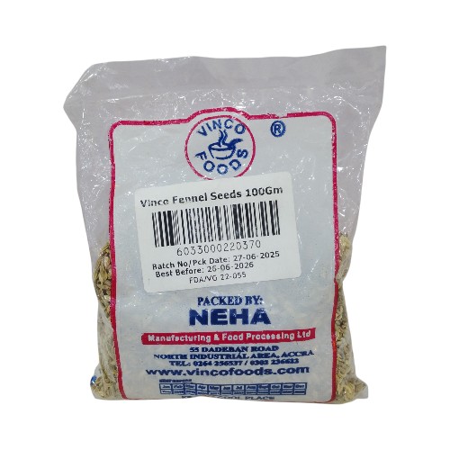 VINCO FENNEL SEEDS 100G