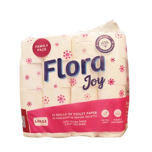 FLORA JOY TOILET ROLL 48PCS
