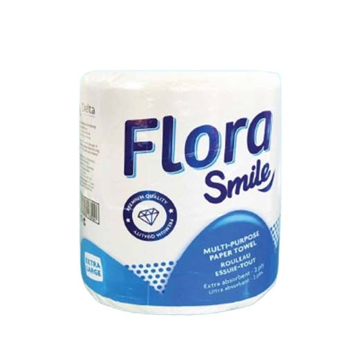 FLORA SMILE MULTIPURPOSE TOWEL XL 6PCS