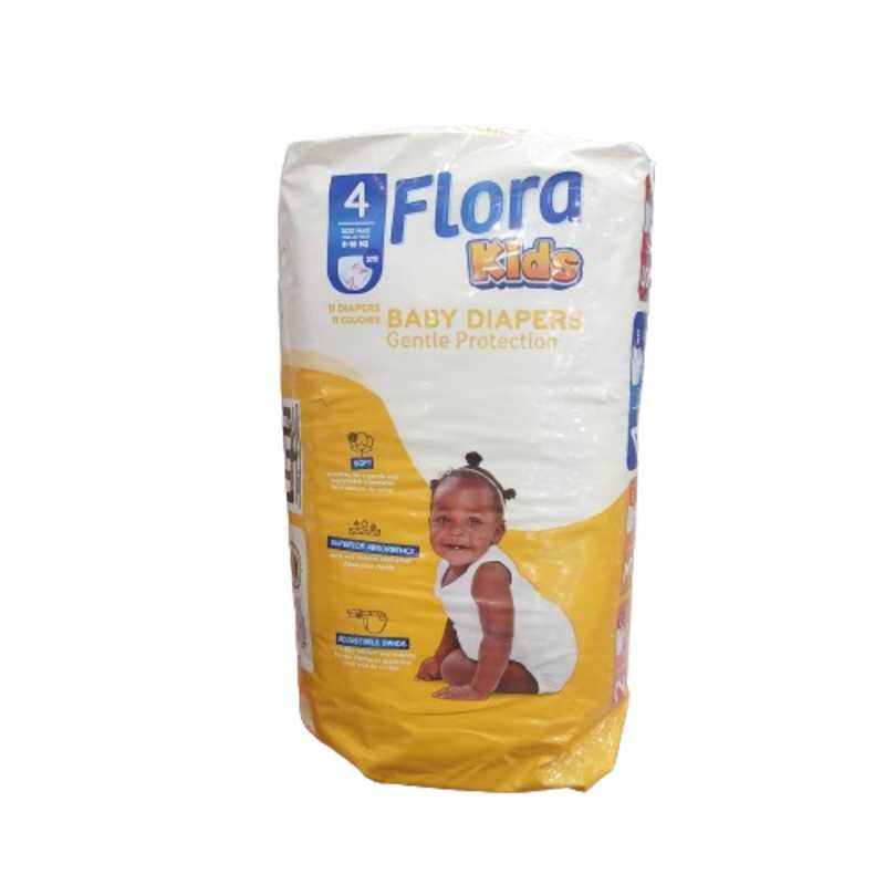 FLORA KIDS DIAPERS SIZE 4 MAXI 11PCS