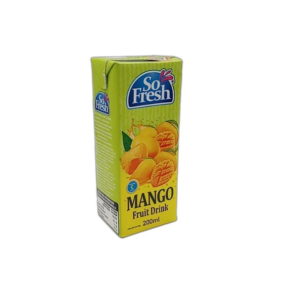 SO FRESH MANGO FRUIT DRINK 200ML