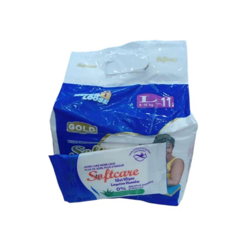 SOFTCARE GOLD DIAPERS L11 9-16KG
