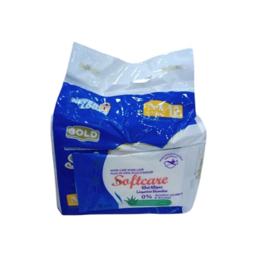 SOFTCARE GOLD DIAPERS M12 6-11KG