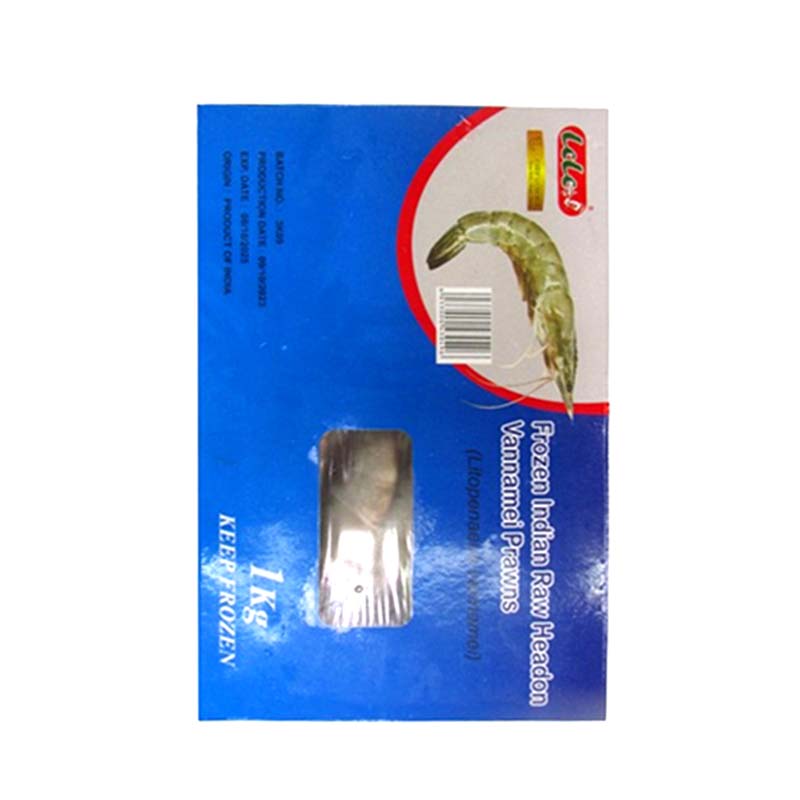 LELE VANNAMEI PRAWNS HEAD ON 1KG