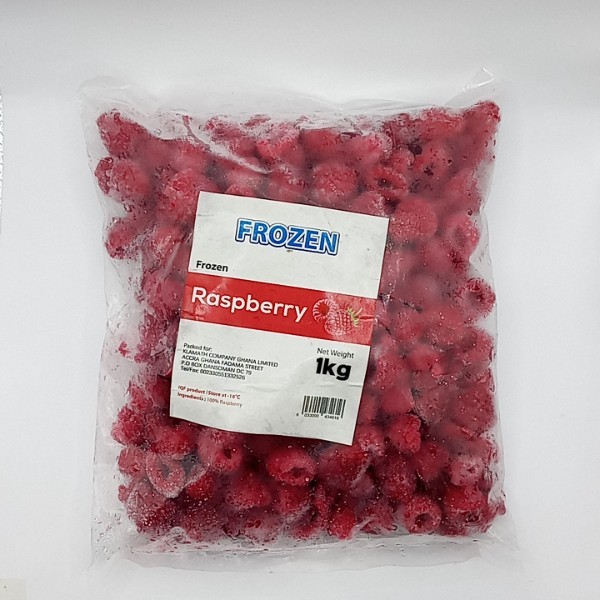 FROZEN RASPBERRIES 1KG