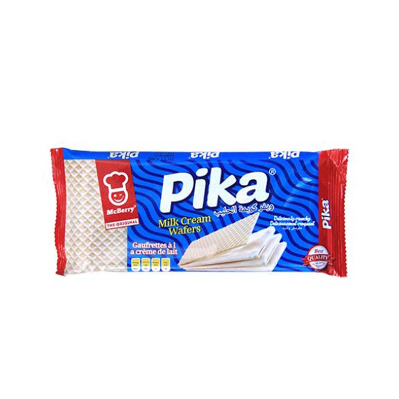 MCBERRY PIKA MILK CREAM WAFERS 40G