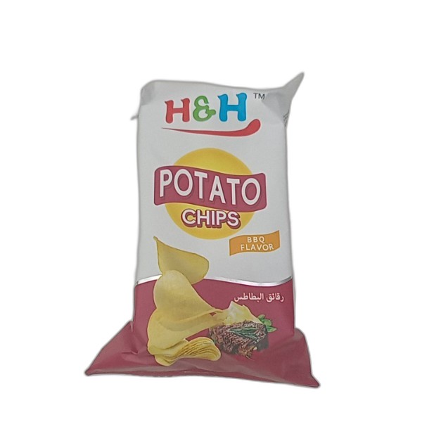 H&H POTATO CHIPS BBQ 35G