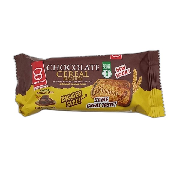 MCBERRY CHOCO CEREAL BISCUIT 30G