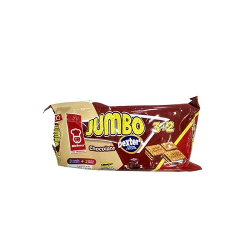 MCBERRY JUMBO CHOCOLATE CRACKERS 60G