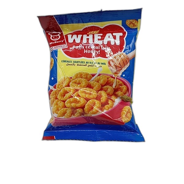 MCBERRY HONEY WHEAT PUFFS 19G