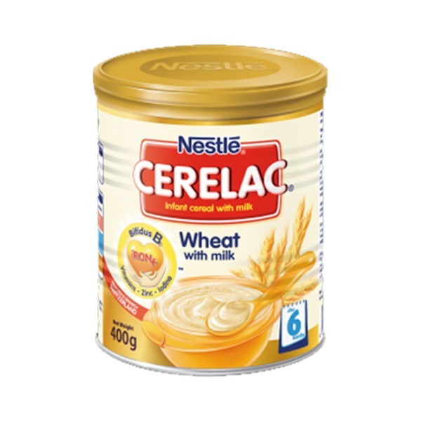 CERELAC  WHEAT WITH MILK 400G HRT