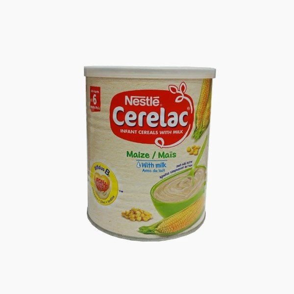CERELAC MAIZE W MILK 400G HRT