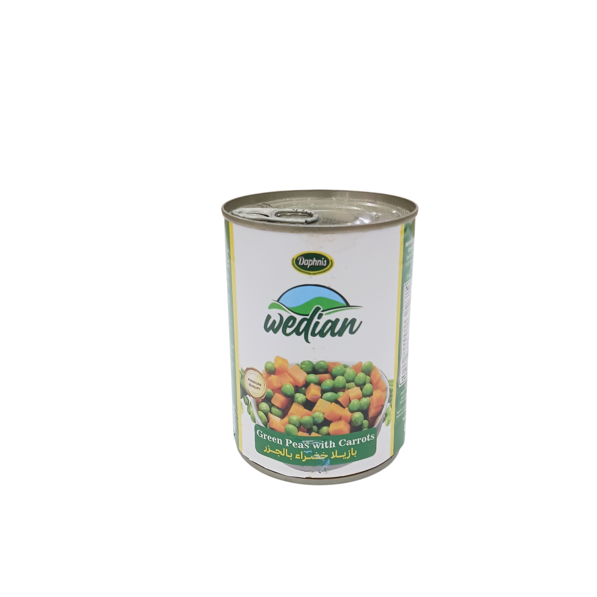 WEDIAN GREEN PEAS CARROTS 400G