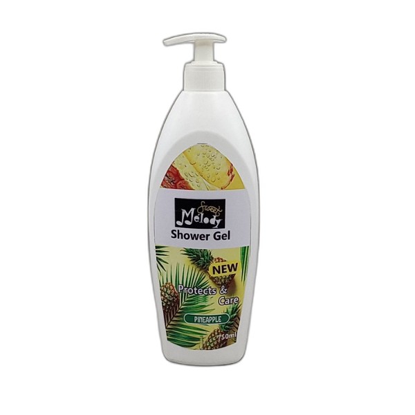 MELODY PINEAPPLE SHOWER GEL 750ML