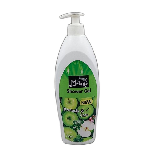 MELODY GREEN APPLE SHOWER GEL 750ML