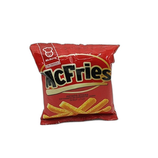 MCBERRY MC FRIES POTATO STICKS 14G