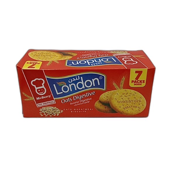 MCBERRY LONDON OATS DIGESTIVE 210G