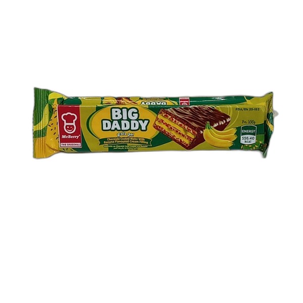 BIG DADDY BANANA WAFER 39G