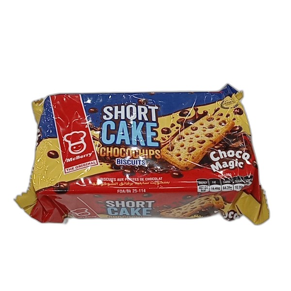 MCBERRY SHORT CAKE CHOCOCHIPS 1