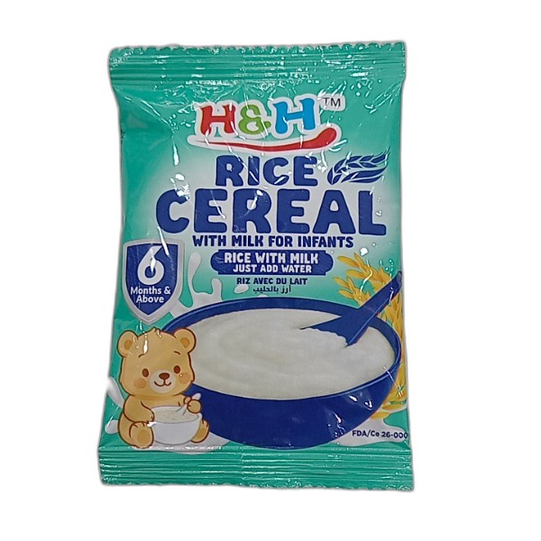 H&H RICE CEREAL RICE WITH FOR I