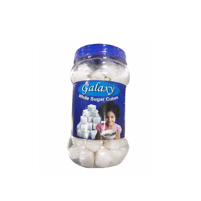 SUGAR CUBES WHITE JAR 700G GALAXY