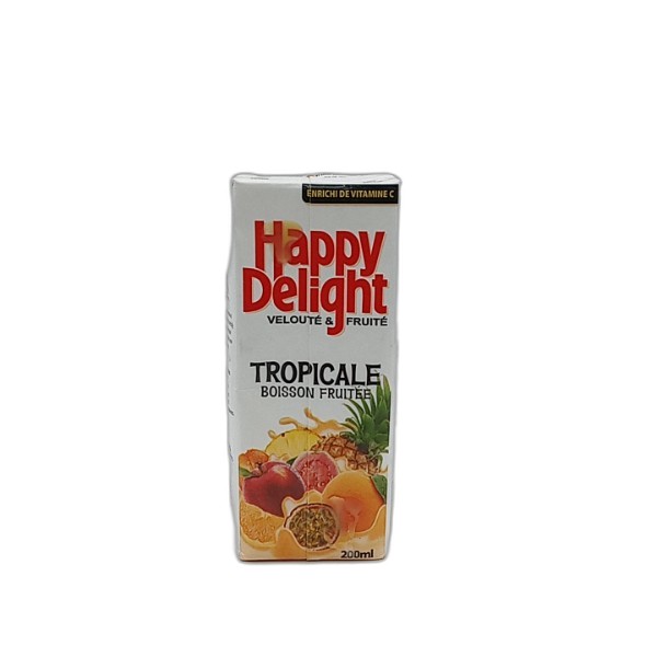 HAPPY DELIGHT TROPICAL JUICE 200ML