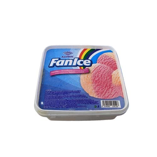 FANICE DOUBLE TREAT VANILLA STRAWBERRY 2L