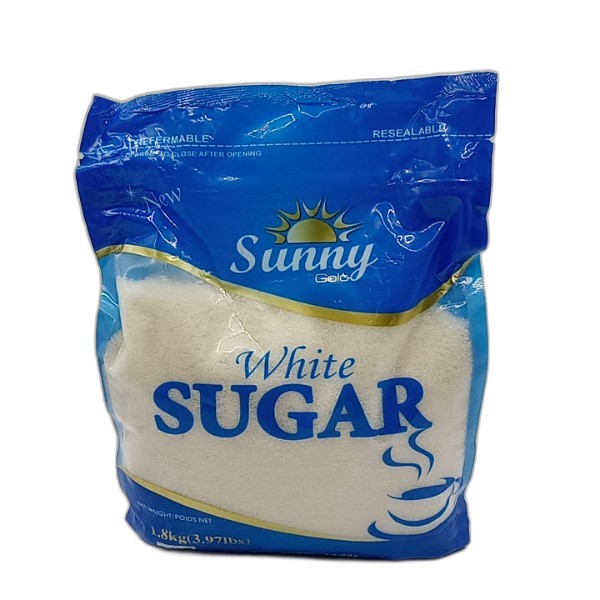 SUNNY GOLD WHITE SUGAR 1.8KG