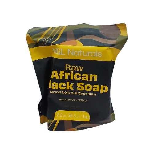 MGL RAW AFRICAN BLACK SOAP 1KG