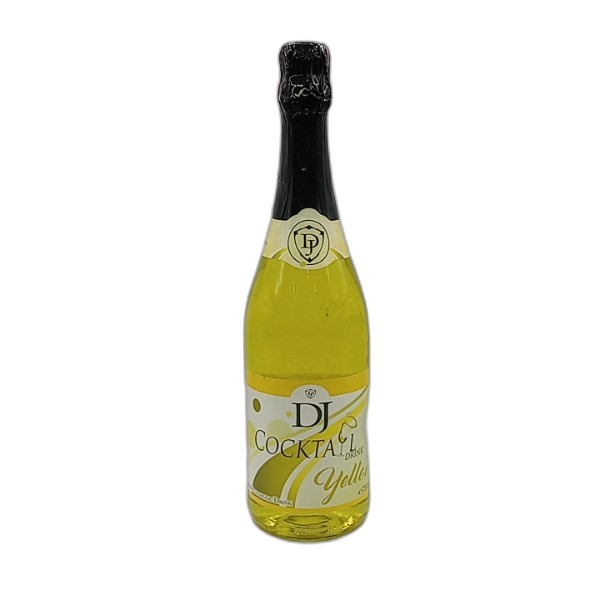 DJ YELLOW COCKTAIL SPARKLING DRINK 750ML