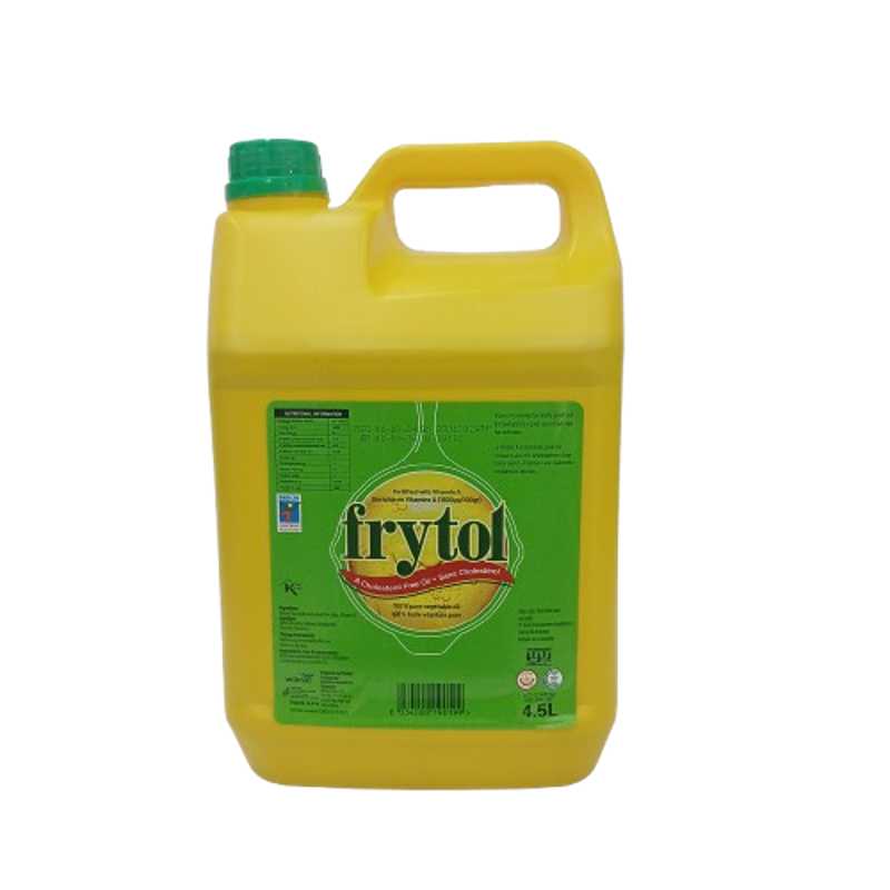 FRYTOL PURE VEGTABLE OIL 4.5L