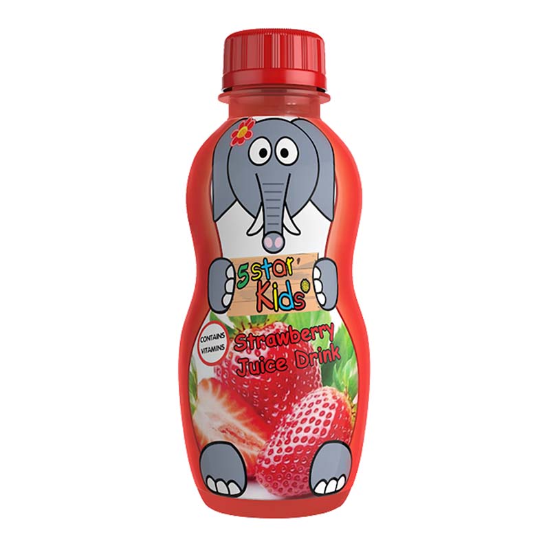 5 STAR KIDS STRAWBERRY DRINK 200ML