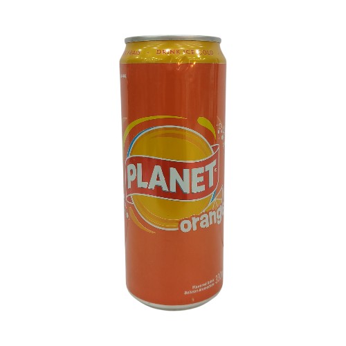 PLANET ORANGE SOFT DRINK 330ML