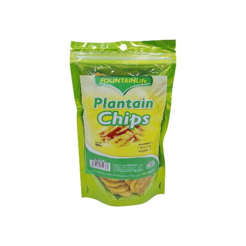 FOUNTAINLIFE PLANTAIN CHIPS 100G