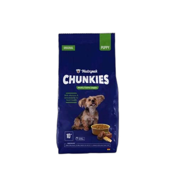 CHUNKIES PUPPY 2KG NUTRIPAK