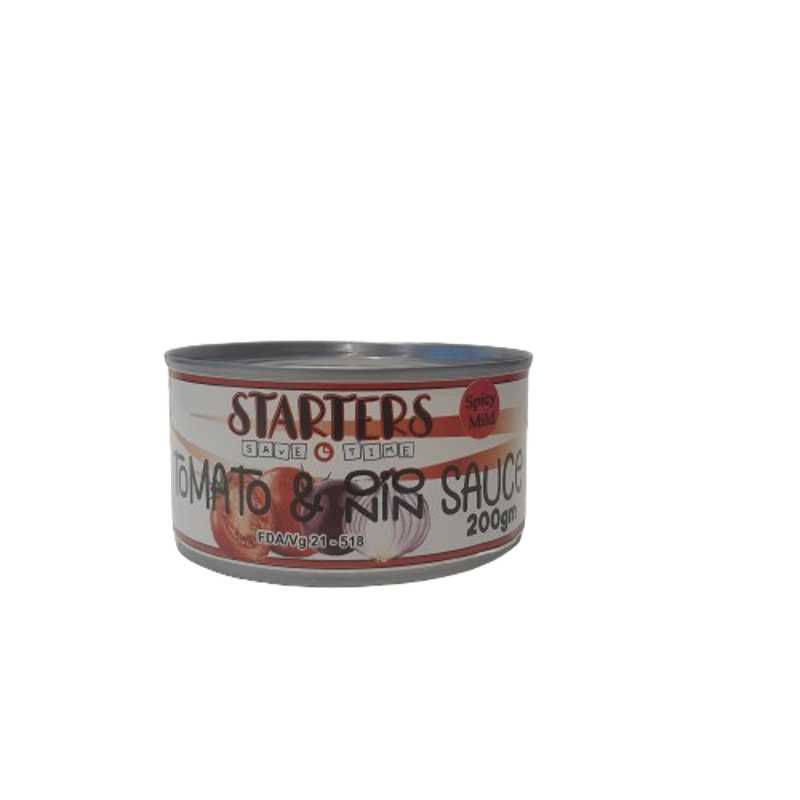 STARTERS TOMATO-ONION SAUCE MILD 200G