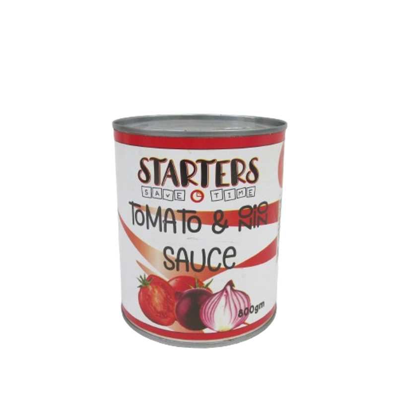 STARTERS TOMATO-ONION SAUCE MILD 800G