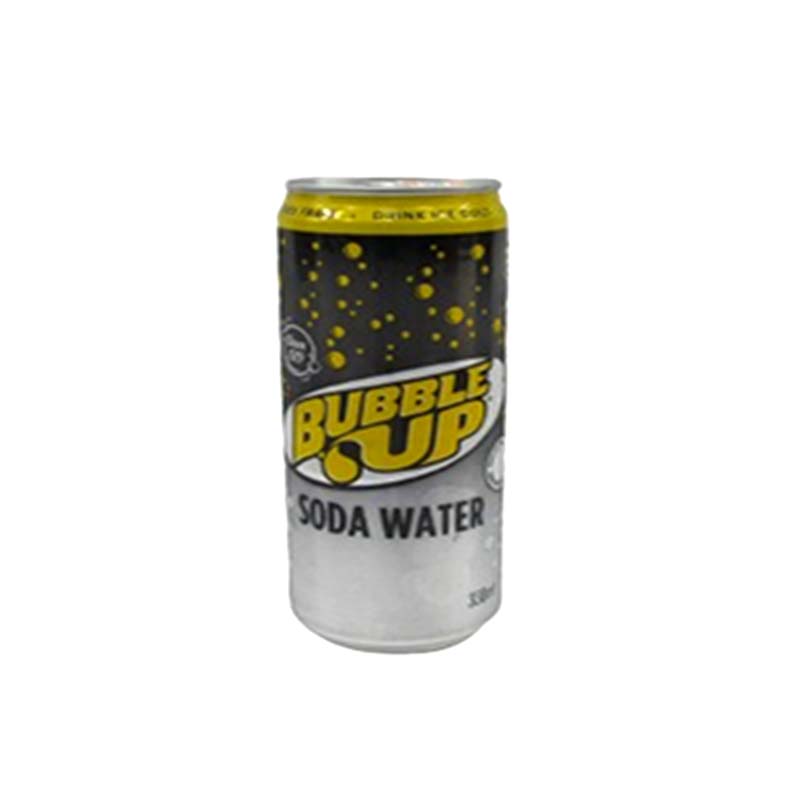 BUBBLE UP SODA WATER CAN 330ML