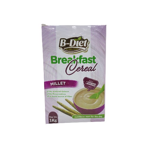 B-DIET MILLET BREAKFAST CEREAL 1KG